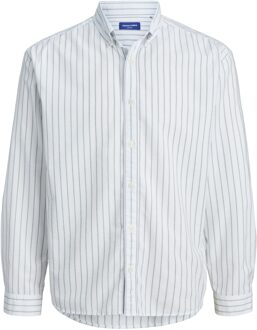 Jack & Jones Casual Shirt NORREBRO OXFORD wit - M;L;XL