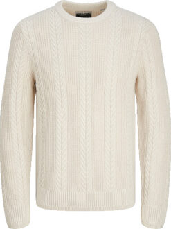 Jack & Jones Cipher knit crew neck Blauw - 5XL