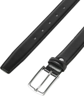 Jack & Jones Clean-cut Leren Riem Heren Black; Brown - 95