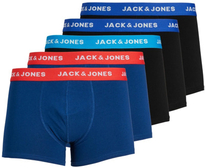 Jack & Jones Comfort Fit Boxershorts 5-Pack Jack & Jones , Multicolor , Heren - 2Xl,Xl,L,M