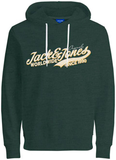 Jack & Jones Comfort Fit Hoodie Sweater Jack & Jones , Green , Heren - L,M