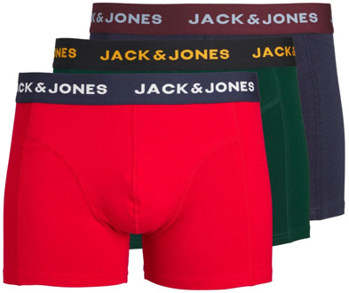 Jack & Jones Comfort Fit Trunks 3-Pack Jack & Jones , Multicolor , Heren - L,M