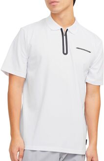 Jack & Jones Core Fusion Pique Zip Polo Heren - L