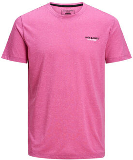 Jack & Jones CORE gemêleerd T-shirt roze/zwart/wit - M