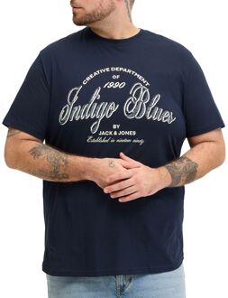 Jack & Jones Denver Graphic Crew Shirt Heren (plussize) - 2XL