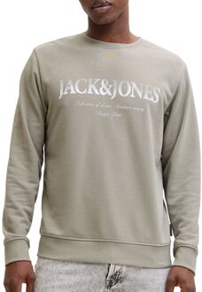 Jack & Jones Devin Daytona Print Sweater Heren - M