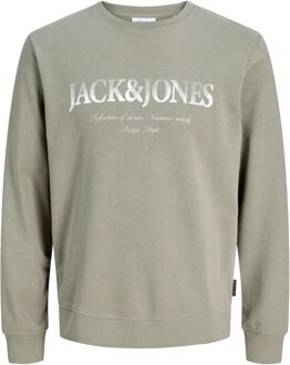 Jack & Jones Devin Daytona Print Sweater Heren (plussize) - 6XL