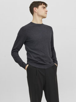 Jack & Jones Emil knit crew neck Grijs - XXL