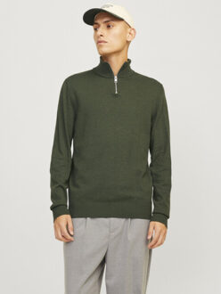 Jack & Jones Emil knit half zip Beige - S