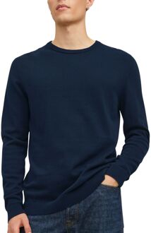 Jack & Jones ESSENTIALS gemêleerde trui marine Blauw - L