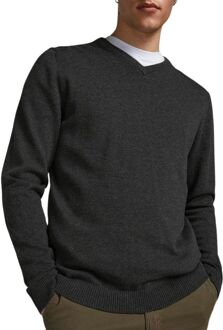 Jack & Jones ESSENTIALS JJEBASIC KNIT V-NECK NOOS Heren Trui - Maat L