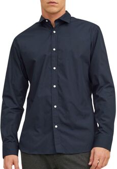 Jack & Jones Essentials Joe Plain Overhemd Heren - L