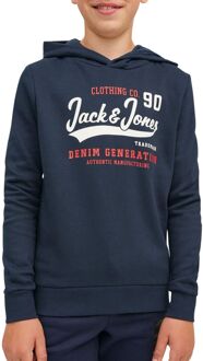 Jack & Jones Essentials Logo Hood 2 Hoodie Junior navy - 164