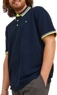 Jack & Jones Essentials Paulos Polo Heren (plussize) donker blauw - 2XL