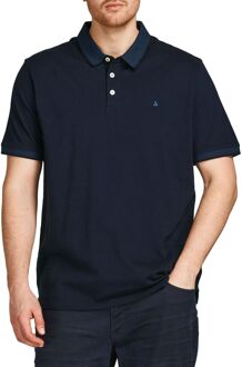 Jack & Jones Essentials Paulos Polo Heren (plussize) donker blauw - 5XL