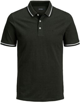 Jack & Jones Essentials Paulos Polo Heren (plussize) donker groen - 3XL