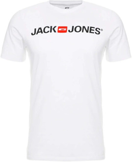 Jack & Jones ESSENTIALS T-shirt Jjecorp met logo wit - XS