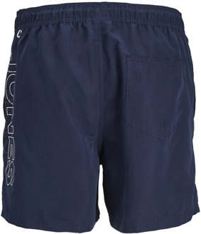 Jack & Jones Fiji Double Logo Zwemshort Junior donkerblauw - 176