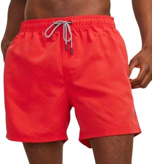 Jack & Jones Fiji Solid Zwemshort Heren rood - M