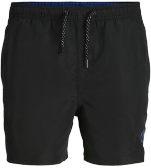 Jack & Jones Fiji Solid Zwemshort Heren zwart - L