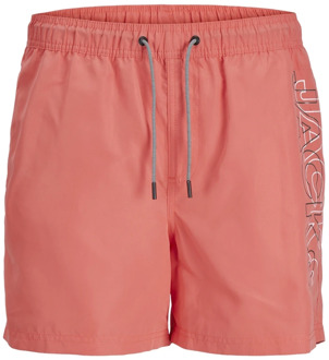 Jack & Jones Fiji Zwemshorts Jack & Jones , Pink , Heren - L,M,S