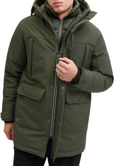 Jack & Jones Finn Softshell Parka Winterjas Heren - M