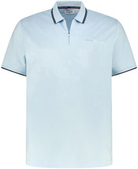 Jack & Jones Fusion Branding Zip Polo Heren (plussize) - 2XL