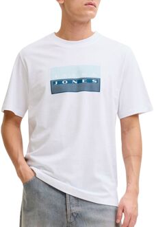 Jack & Jones Fusion Dots Print SS Shirt Heren - M