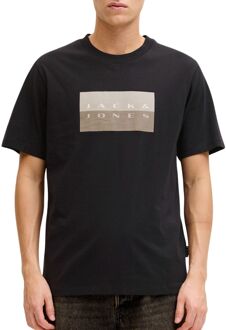 Jack & Jones Fusion Dots Print SS Shirt Heren - XL