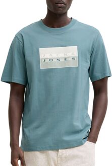 Jack & Jones Fusion Dots Print SS Shirt Heren - XXL