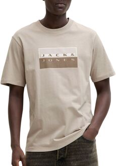 Jack & Jones Fusion Dots Print SS Shirt Heren