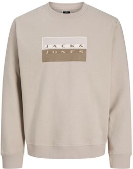 Jack & Jones Fusion Graphic Sweater Heren - L