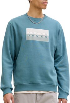 Jack & Jones Fusion Graphic Sweater Heren - XXL