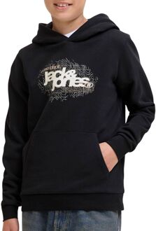 Jack & Jones Grid Branding Hoodie Junior - 140
