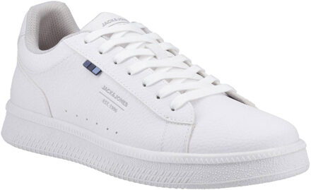 Jack & Jones Haven Tumble Polyurethaan Herensneakers In Helder Wit - maat EU 43 / UK 9