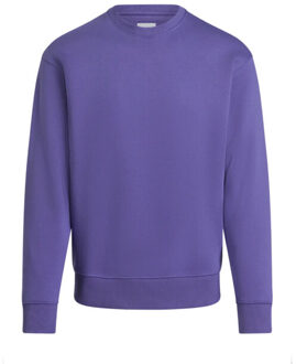 Jack & Jones heren basic sweatshirt crewneck - maat l Paars
