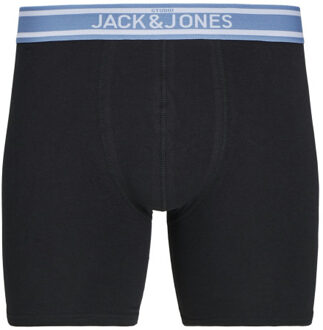 Jack & Jones Heren boxer briefs jacteddy 3-pack donkerblauw/zwart Veelkleurig - XL