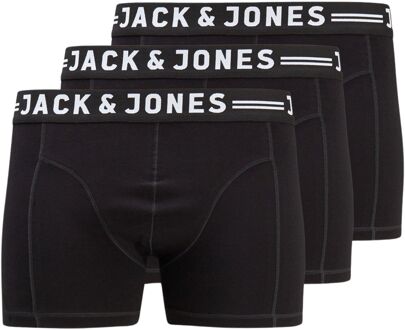 Jack & Jones heren boxershort - 3-Pack - Black  - 5XL  - Zwart