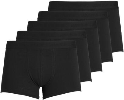 Jack & Jones heren boxershort 5-Pack - Black  - L
