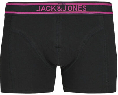 Jack & Jones Heren boxershort trunks jacglow - maat S Zwart
