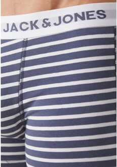 Jack & Jones Heren boxershorts gestreept jacstripes mega multipack 12-pack Veelkleurig - L