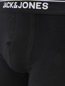Jack & Jones Heren boxershorts lange pijp jachenry boxer briefs 3-pack - maat S Zwart