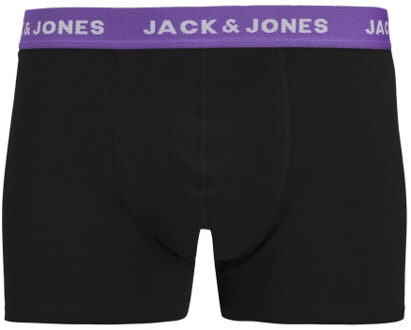 Jack & Jones Heren boxershorts trunks jacben 5-pack multicolor Veelkleurig