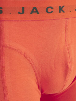 Jack & Jones Heren boxershorts trunks jacbennett 3-pack multicolor Veelkleurig - XXL