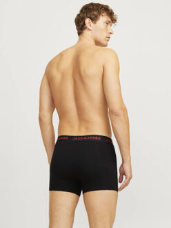 Jack & Jones Heren boxershorts trunks jacblack friday 3-pack Zwart - XL