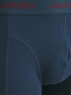 Jack & Jones Heren boxershorts trunks jacbolt effen 12-pack Veelkleurig - XL