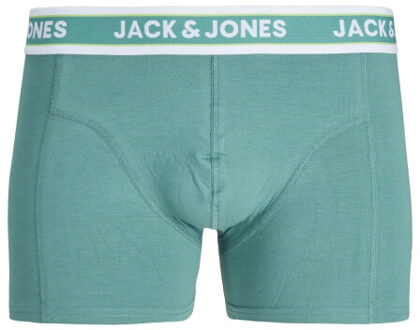 Jack & Jones Heren boxershorts trunks jacconor effen 5-pack Veelkleurig - M