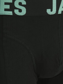 Jack & Jones Heren boxershorts trunks jacelias 3-pack - maat S Zwart