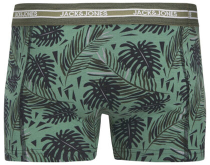 Jack & Jones Heren boxershorts trunks jacezra 3-pack multicolor Veelkleurig - L