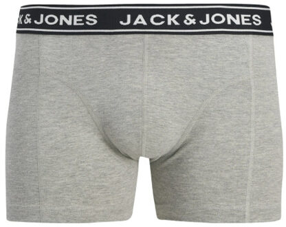 Jack & Jones Heren boxershorts trunks jachector effen 5-pack Veelkleurig - XL